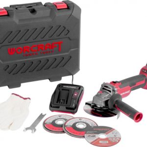 Worcraft CAG-S20LiBH ShareSYS, aku uhlová brúska 115 mm 20V, 1x4,0Ah aku 114846