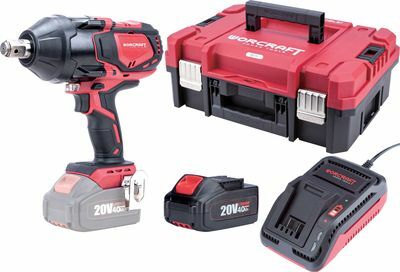 Worcraft XCUBE007 ShareSYS Toolbox aku rázový uťahovák CIW-S20LiB-1800 3/4", 2x 4.0Ah aku 114878