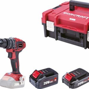 Worcraft XCUBE031 ShareSYS set aku vŕtačka + aku rázový uťahovák, 20V 1x2,0Ah, 1x4,0Ah aku 114883
