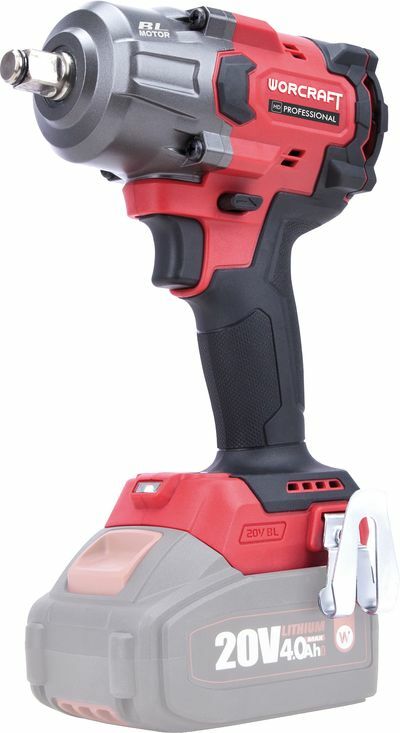 Worcraft CIW-S20LiB-850 ShareSYS aku rázový uťahovák 1/2", 850Nm, 20V bez aku 114864
