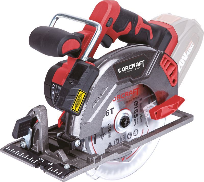 Worcraft CCS-S20LiB ShareSYS aku okružná píla 165mm, 20V bez aku 114324
