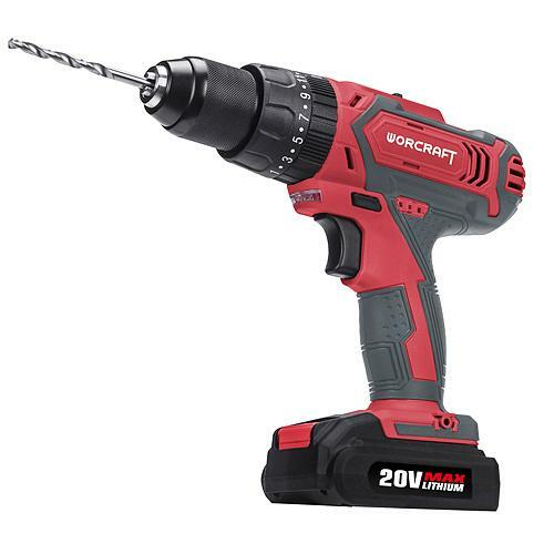 Worcraft aku skrutkovač s príklepom CD-20LiH, 20V, 2x Li-Ion 2.0Ah