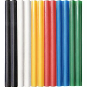 Extol Craft tavné tyčinky farebné ∅7,2x100mm, 12ks