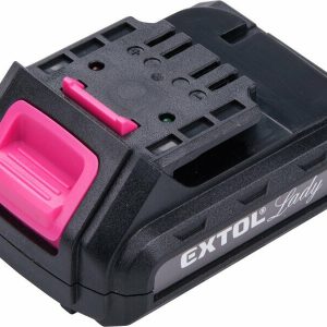 Extol Craft akumulátor 12V/1,3Ah, Li-ion, ružový, pre 402401