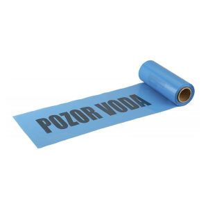 Výstražná páska POZOR VODA, 50m