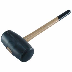 Kladivo gumené 90mm drevená násada