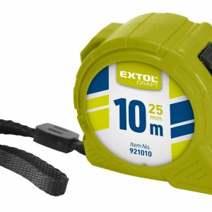 Extol Craft meter zvinovací 10m/25mm, 1x brzda